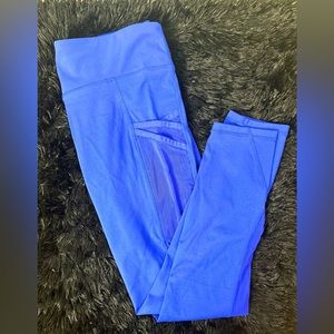 Motion365 Made By Fabletics Women’s Royal Blue Trinity Mid-rise Leggings (7/8)